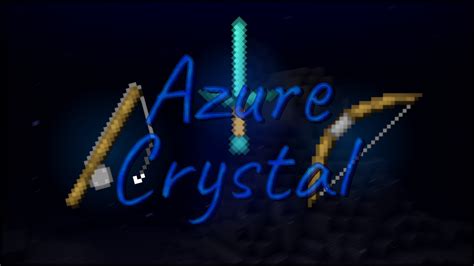 Azure Crystal Minecraft Resource Pack Pvp Texture Pack