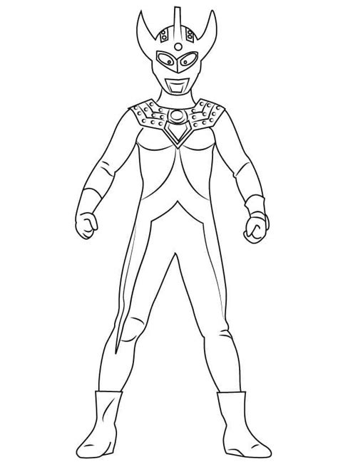 Ultraman Taro Coloring Page Download Print Or Color Online For Free