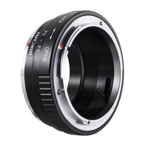 By nick on march 10, 2018. K&F M13111 Canon FD Lenses to Fuji X Lens Mount Adapter