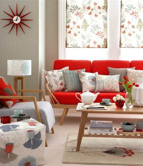 Wohnzimmer Ideen Rote Couch Wohnzimmer Idee