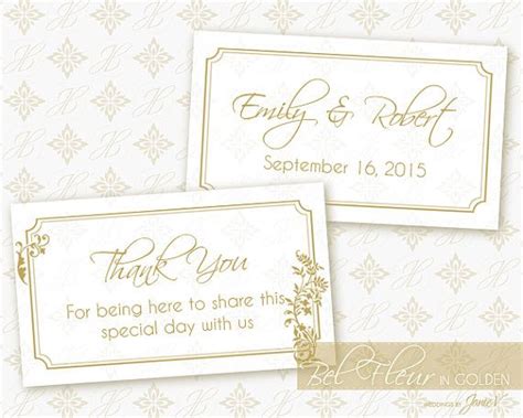 Printable tags are a great way to customize favors, invitations, thank yous and more. DIY Printable Wedding Favor Tag Template by ...