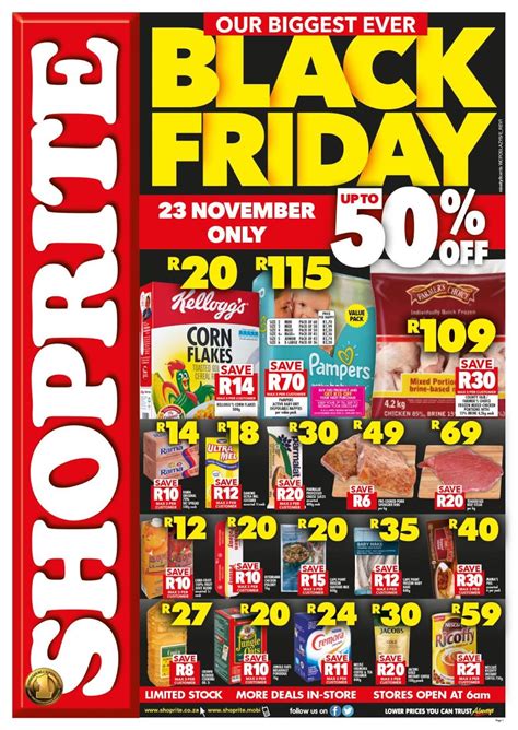What Stores Will Have Deals On Black Friday - Shoprite Western Cape Black Friday deals 2018 - #BlackFriday