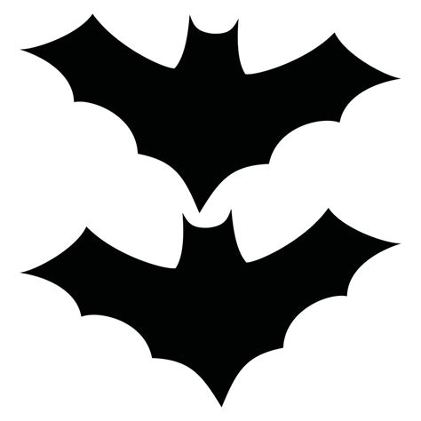 Bat Printable Trace The Bats Onto Construction Paper And Cut Them Out