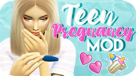 Teen Pregnancy Mod👶🍼 The Sims 4 Mod Overview Youtube