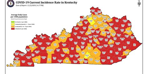 Boone County In The ‘red Zone On Decisive Covid 19 Incident Rate Map