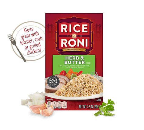 Tender angel hair pasta floating in a creamy herb sauce tastes like heaven on earth! Herb & Butter Rice-A-Roni | RiceARoni.com