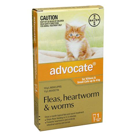ADVOCATE for Small Cats 0-4kg - vet-n-pet DIRECT