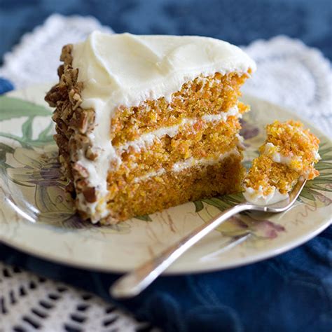 Sugar, vegetable oil, eggs, canned pumpkin, water and. Gingered Carrot Cake - Paula Deen Magazine | Recipe | Easy ...