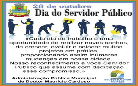Dia 28 De Outubro Dia Do Servidor Público
