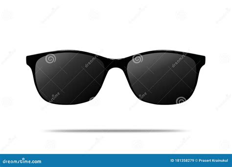 Sunglasses Isolated On White Stock Image Image Of Lens Sight 181358279