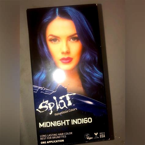 Splat Hair Midnight Indigo Hair Color By Splat Rebellious Colors