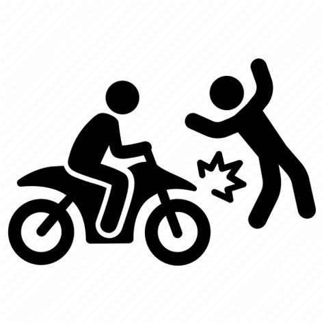Accident Crash Insurance Motorbike Icon Download On Iconfinder