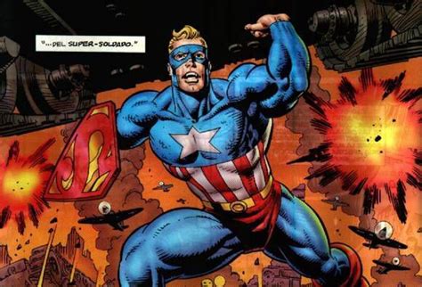 Super Soldier Fusión De Capitán América Y Superman •cómics• Amino