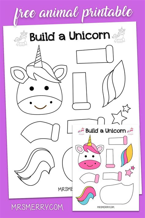 Unicorn Templates 17 Free Unicorn Printables For Your How To Paint A