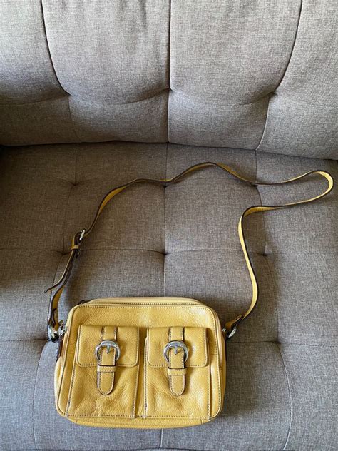 Tignanello Light Tan Leather Sling Bag Women S Fashion Bags Wallets