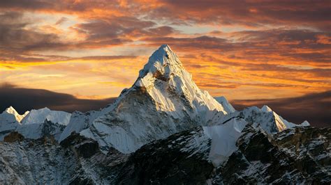 Wallpaper Nature Mountain Top Mount Everest Landscape 3840x2160 Zajferx 1420401 Hd