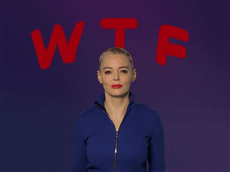 Rose Mcgowan Wtf  Find And Share On Giphy