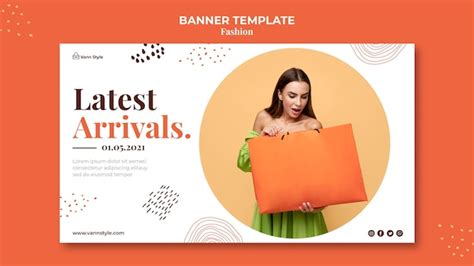 Free Psd Banner Template For Fashion Shopping Store