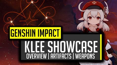 Genshin impact x honkai impact 3rd crossover: Klee Guide & Build! Best Artifacts, Weapon, & Overview ...