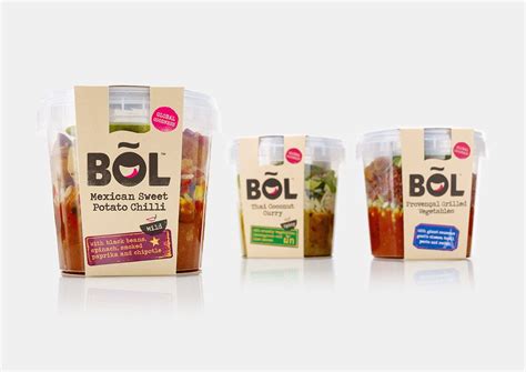 Bol Foods Meal Pots Dieline Design Branding And Packaging Inspiration
