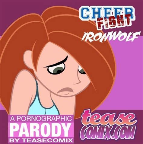 This Is The Page Teaser Card Cheer Fight Is Available On Teasecomix Com Cheer Kim Possible