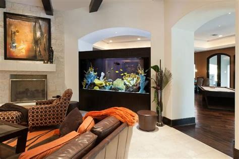 Large And Small Aquariums And Tropical Fish Tanks For Modern Interior