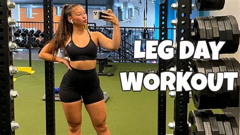 Workout With Me Leg Day Edition New Gym Dumbbell Only Exercises