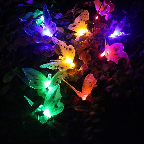 Buy Christmas Led Butterfly Fairy String Light Solar