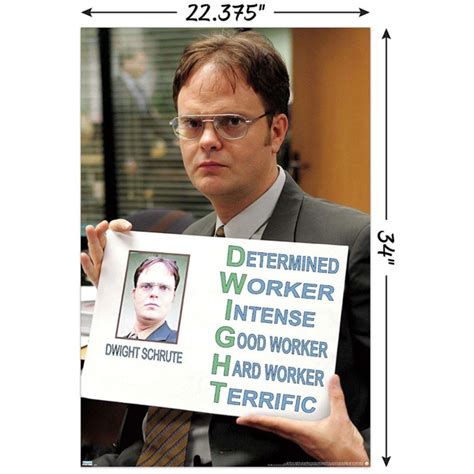 The Office Dwight Schrute Characteristics Wall Poster