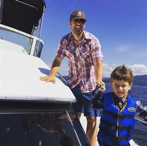 Misha And His First Mate West Spent A Day On The Water