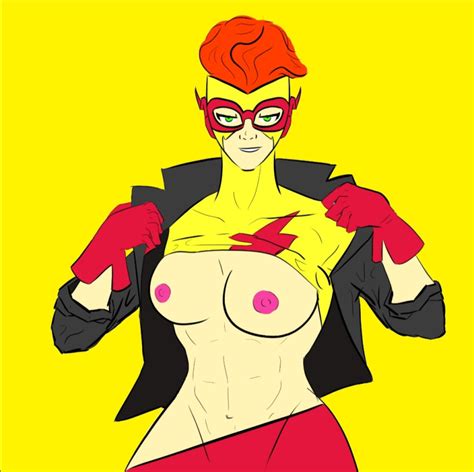 rule 34 clothed dc dc comics flash flash series green eyes irey west iris west ii kingdom