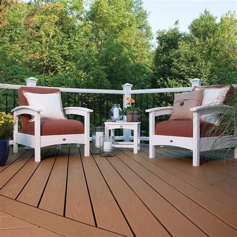 May 09, 2019 · trex enhance basics is a simple alternative if you want composite decking, but it only comes in three hues with beach dune, clam shell, and saddle. Trex® Enhance© Composite Decking Sample in Beach Dune ...