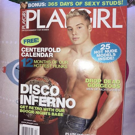 Playgirl December Lucas Walker Aaron Swanson Paul Brumble Pamela Des Barres EBay