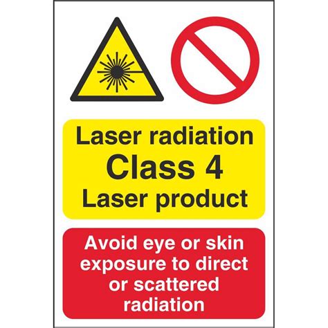 Laser Radiation Class 4 Laser Product Signs Workplace Safety Signs
