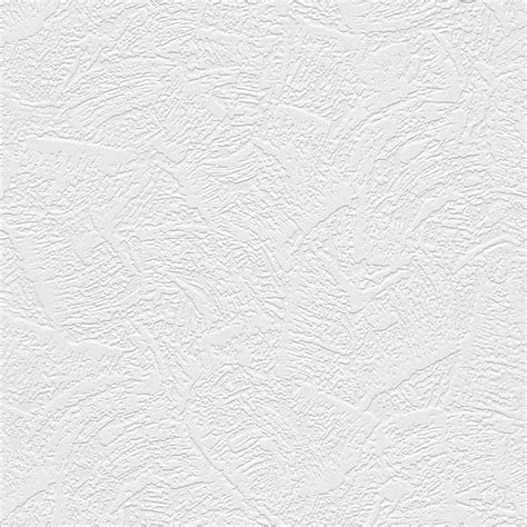 Norwall Textured White Abstract Vinyl Pre Pasted Paintable Wallpaper