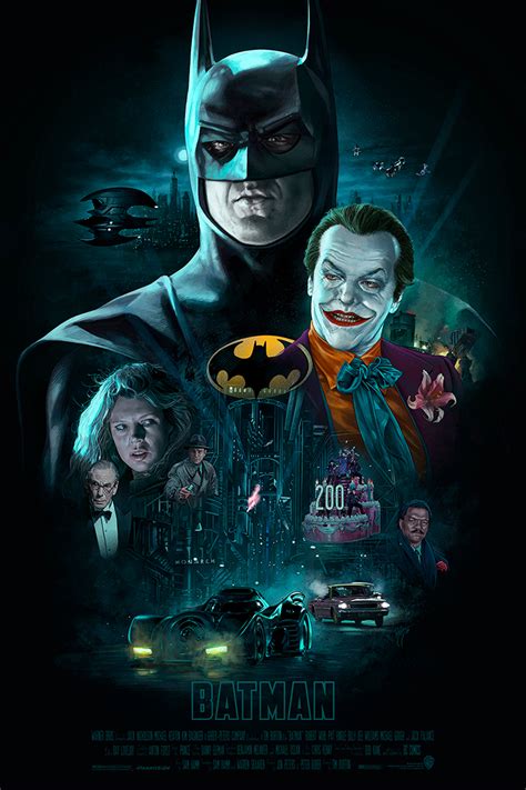 Майкл китон, джек николсон, ким бейсингер и др. Batman (30X30 1989-90) by Ruiz Burgos - Home of the ...