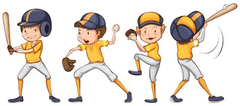 10 Teen Baseball Team Illustrations Royalty Free Vector Graphics