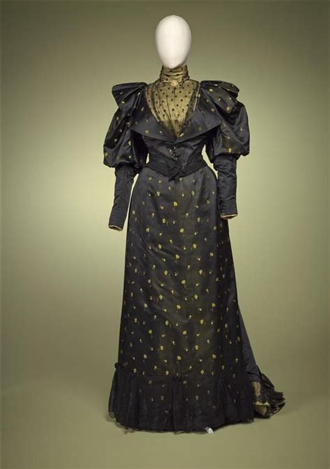 Fripperiesandfobs Dress Ca 1895 From The Gemeentemuseum Den Haag Via