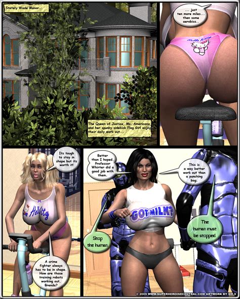 Ms Americana In Crimewave Mr X Porn Cartoon Comics