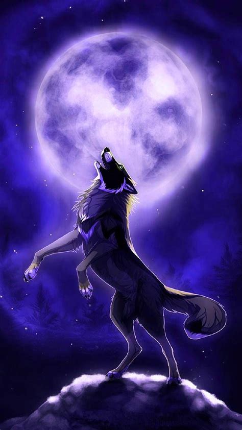 Mystic Wolf Wallpaper By Wolf Wallpaper Magical Wolf Wolf