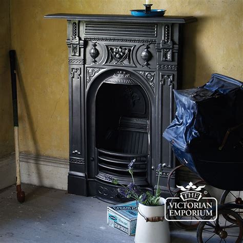 Try entering fewer or more general words. Late Victorian style cast iron fireplace