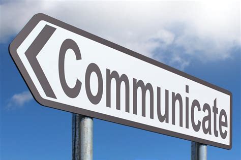 Communicate - Highway Sign image