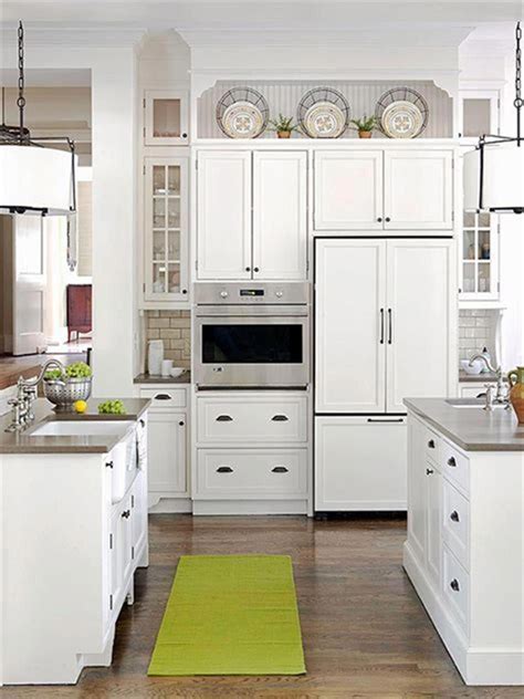 Decorating Above Your Kitchen Cabinets Make A Big Impact With Simple