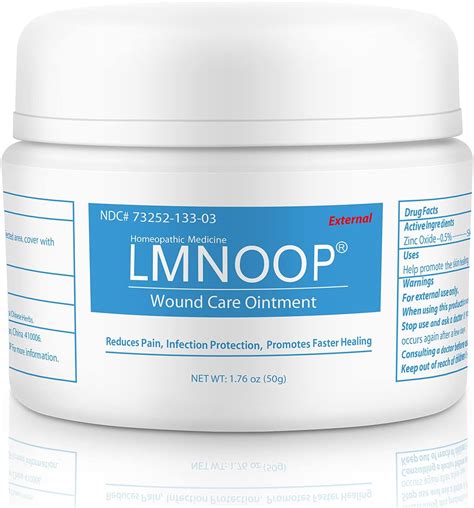 Lmnoop Bed Sore Cream Wound Healing Ointment Skin Repair Treatment