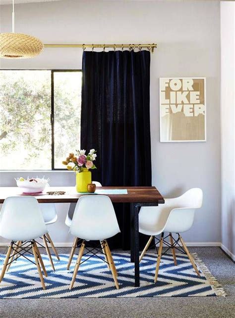 12 Chic Ways To Style Rugs Over Carpet Carpet Dining