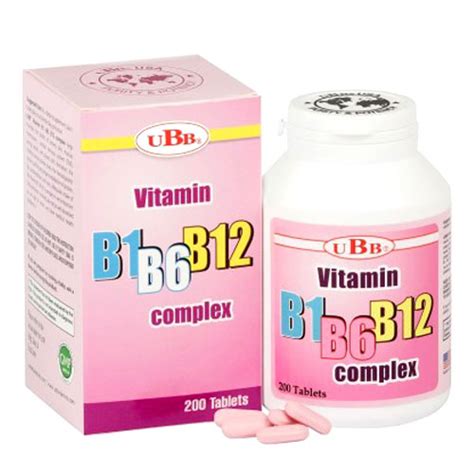 Vitamins b1 b6 b12 injectable. UBB® Vitamin B1 B6 B12 Complex, hỗ trợ phòng ngừa suy ...