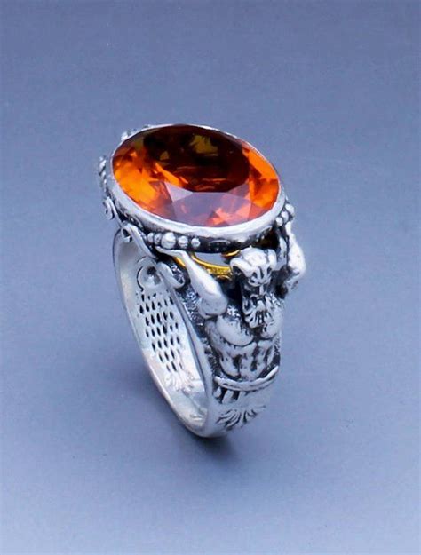 Satyr Greek Mythology Ring Pagan Ring Goat Ring Faun Ring Etsy