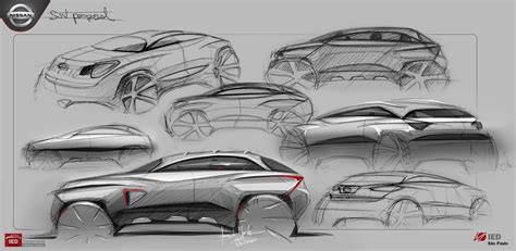 Segredos Do Design Automotivo Car Design Sketch Car Sketch Layout