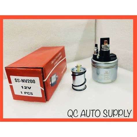 Maybe you would like to learn more about one of these? SS-NV200 ORIGINAL J&J STARTER SOLENOID 12V (VALEO TYPE FOR ...