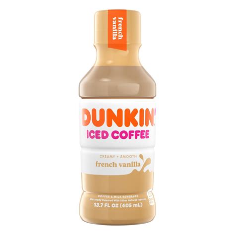 Dunkin Donuts French Vanilla Iced Coffee Shop Coffee At H E B